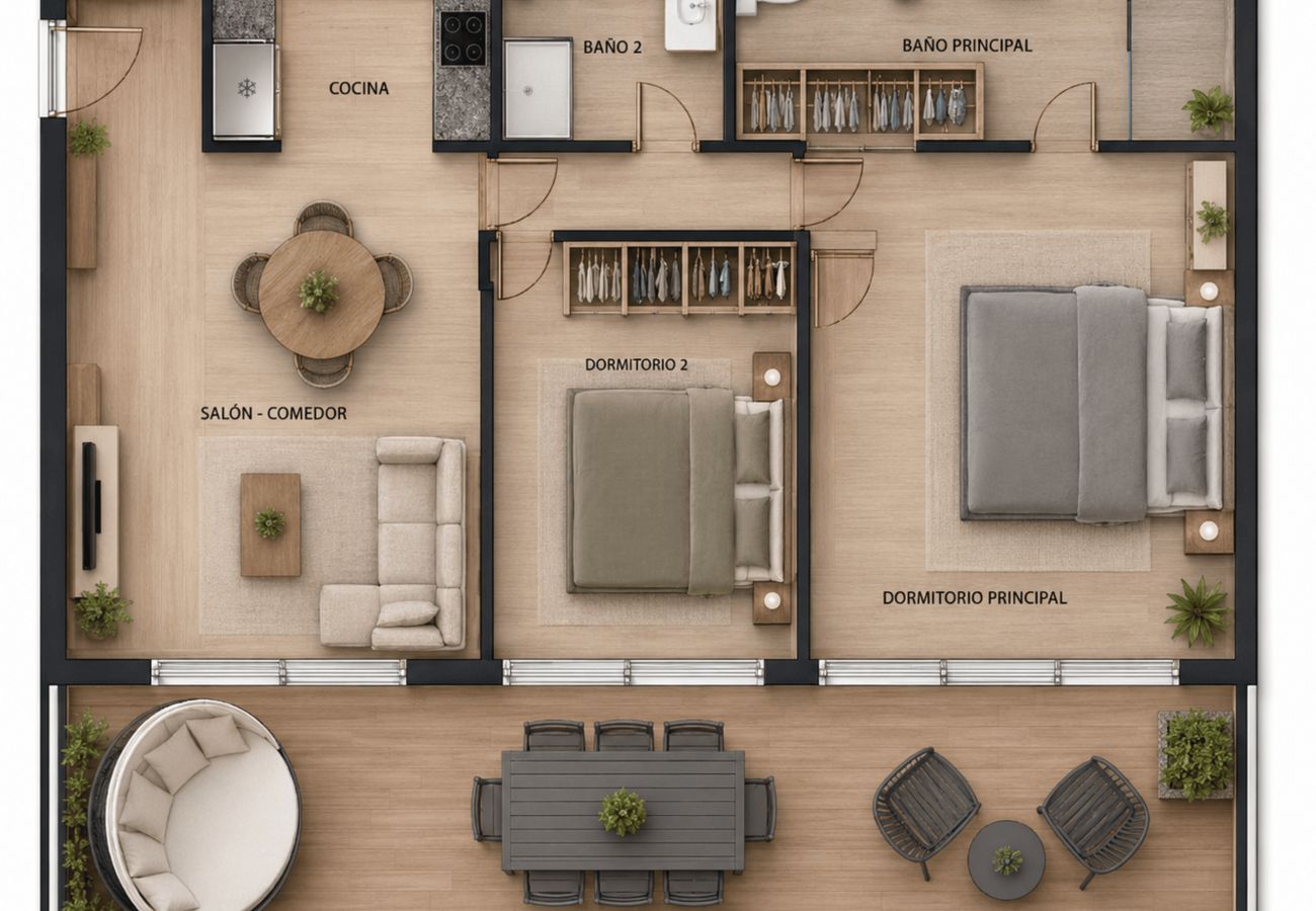 Apartamento en Cullera - ✅ Atico en Cullera