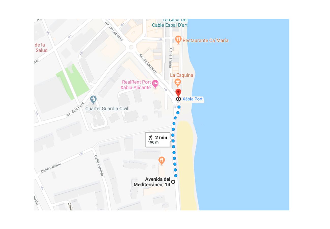 Apartamento en Javea / Xàbia - Apartmento alquiler Xábia Port