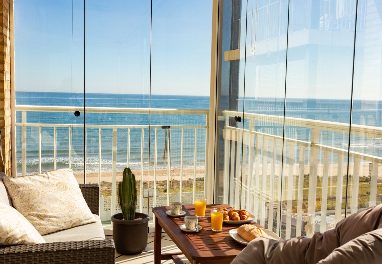 Apartamento en Sueca - Apartamento frente al mar 30min Valencia