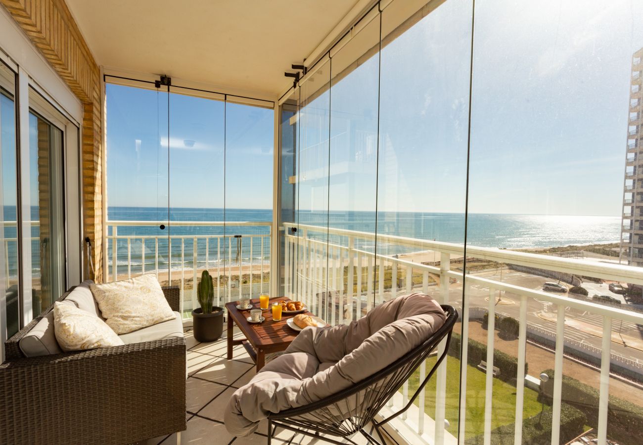 Apartamento en Sueca - Apartamento frente al mar 30min Valencia