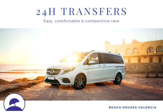 Private service of transport or transfer of travelers 24 hours from Cullera, Javea, Denia or Moraira