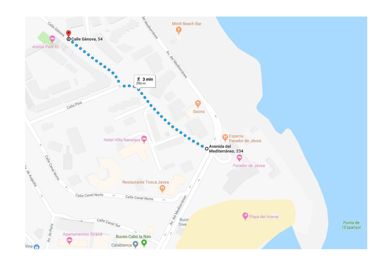 Appartement à Javea - Arenal Penthouse Javea
